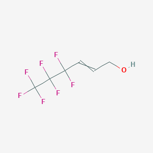 4,4,5,5,6,6,6-Heptafluorohex-2-en-1-ol