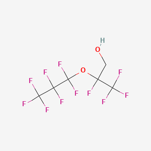 2-Heptafluoropropoxy-2,3,3,3-tetrafluoropropan-1-ol