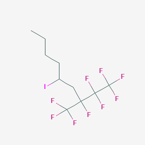 5-Iodo-1,1,1,2,2,3-hexafluoro-3-(trifluoromethyl)nonane