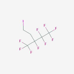 5-Iodo-1,1,1,2,2,3-hexafluoro-3-(trifluoromethyl)pentane