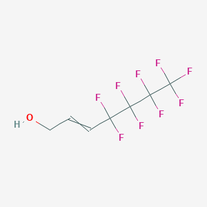 4,4,5,5,6,6,7,7,7-Nonafluorohept-2-en-1-ol