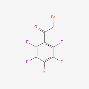 (Bromoacetyl)pentafluorobenzene