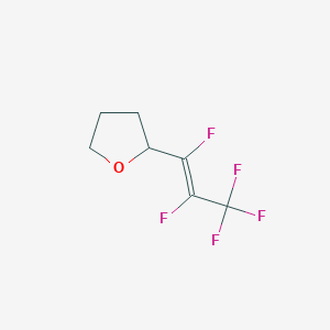 2-(Pentafluoroprop-1-enyl)tetrahydrofuran