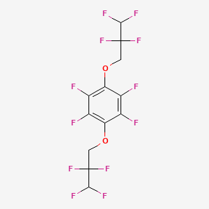 1,2,4,5-Tetrafluoro-3,6-bis(2,2,3,3-tetrafluoropropoxy)benzene