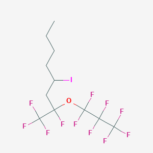 4-Iodo-2-heptafluoropropoxy-1,1,1,2-tetrafluorooctane