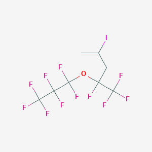 4-Iodo-2-heptafluoropropoxy-1,1,1,2-tetrafluoropentane