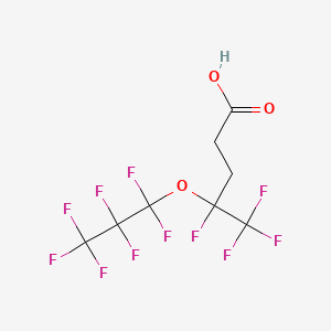 4,5,5,5-Tetrafluoro-4-(heptafluoropropoxy)pentanoic acid