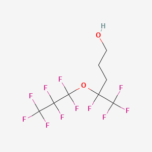 4,5,5,5-Tetrafluoro-4-(heptafluoropropoxy)pentan-1-ol