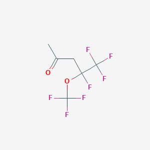 4,5,5,5-Tetrafluoro-4-(trifluoromethoxy)pentan-2-one