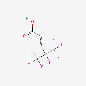 4,5,5,5-Tetrafluoro-4-(trifluoromethyl)pent-2-enoic acid