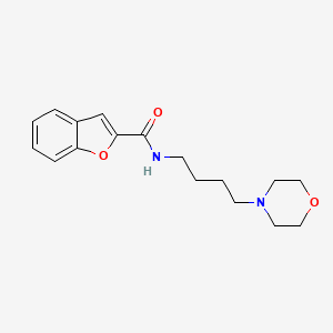 2-Benzofurancarboxamide, N-[4-(4-morpholinyl)butyl]-