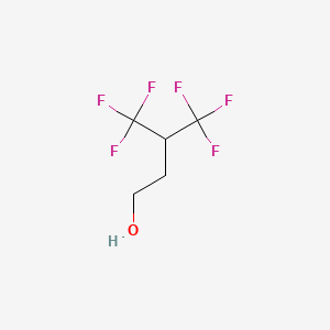 4,4,4-Trifluoro-3-(trifluoromethyl)butan-1-ol