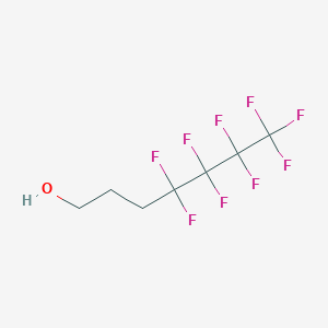 4,4,5,5,6,6,7,7,7-Nonafluoroheptan-1-ol