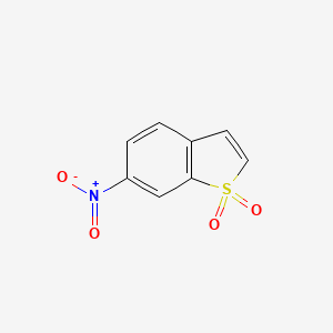 Benzo[b]thiophene, 6-nitro-, 1,1-dioxide