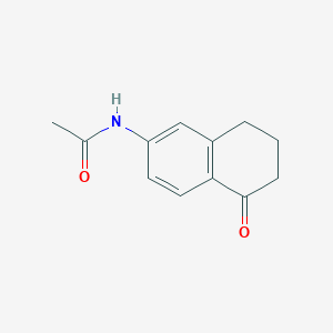 N-(5-Oxo-5,6,7,8-tetrahydronaphthalen-2-yl)acetamide