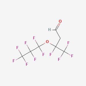 3,4,4,4-Tetrafluoro-3-(heptafluoropropoxy)butyral