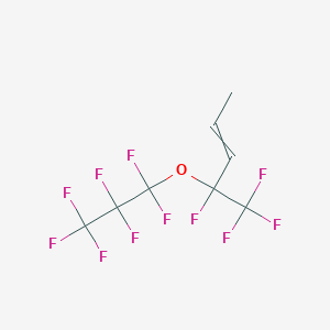 4,5,5,5-Tetrafluoro-4-(heptafluoropropoxy)pent-2-ene