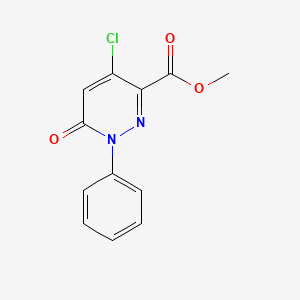 Methyl 4-chloro-6-oxo-1-phenyl-1,6-dihydropyridazine-3-carboxylate