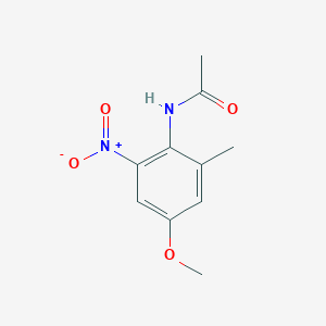 N-(4-Methoxy-2-methyl-6-nitrophenyl)acetamide