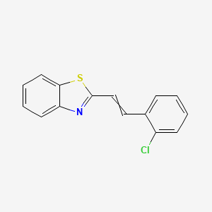 2-(2'-Chlorostyryl)benzothiazole | C15H10ClNS | CID 279298 - PubChem