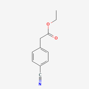 Ethyl 2-(4-cyanophenyl)acetate | C11H11NO2 | CID 279718 - PubChem