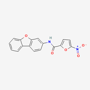 N-(dibenzo[b,d]furan-3-yl)-5-nitrofuran-2-carboxamide