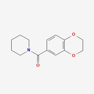 Methanone, (2,3-dihydro-1,4-benzodioxin-6-yl)-1-piperidinyl-