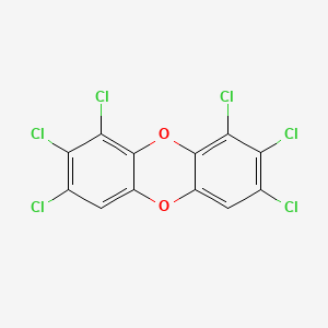 1,2,3,7,8,9-Hexachlorodibenzo-P-dioxin, C12H2Cl6O2