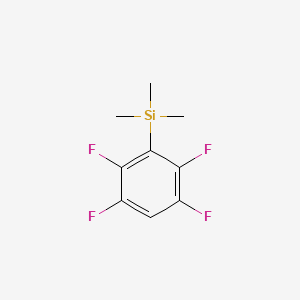 Trimethyl(2,3,5,6-tetrafluorophenyl)silane