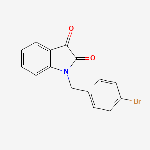 1H-Indole-2,3-dione, 1-[(4-bromophenyl)methyl]-