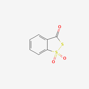 3H-1,2-Benzodithiol-3-one, 1,1-dioxide