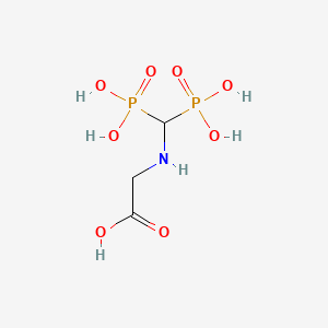 N-(Diphosphonomethyl)glycine | C3H9NO8P2 | CID 3016956 - PubChem