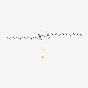 N1,N2-Didodecyl-N1,N1,N2,N2-tetramethylethane-1,2-diaminium bromide