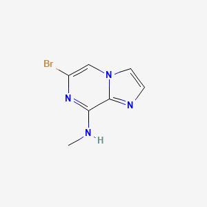 6-Bromo-N-methylimidazo[1,2-a]pyrazin-8-amine