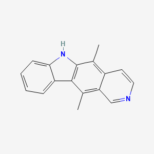 5,11-dimethyl-6H-pyrido[4,3-b]carbazole