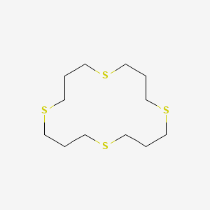 15913 Tetrathiacyclohexadecane C12h24s4 Pubchem