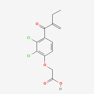 Ethacrynic Acid C13h12cl2o4 Pubchem