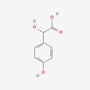 4 Hydroxyphenylglycolic Acid C8h8o4 Pubchem