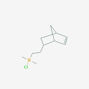 (2-(Bicyclo[2.2.1]hept-5-en-2-yl)ethyl)chlorodimethylsilane