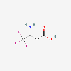 3-Amino-4,4,4-trifluorobutanoic acid