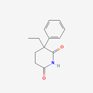 Glutethimide, C13H15NO2