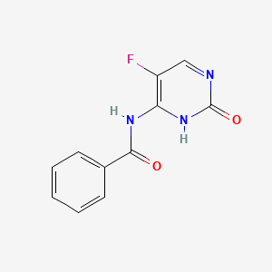 N-(5-Fluoro-2-oxo-2,3-dihydropyrimidin-4-yl)benzamide