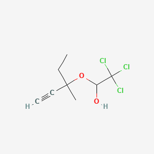 Ethanol 1 1 Ethyl 1 Methyl 2 Propynyloxy 2 2 2 Trichloro C8h11cl3o2 Pubchem