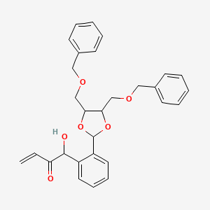 1-[2-[4,5-Bis(phenylmethoxymethyl)-1,3-dioxolan-2-yl]phenyl]-1 ...