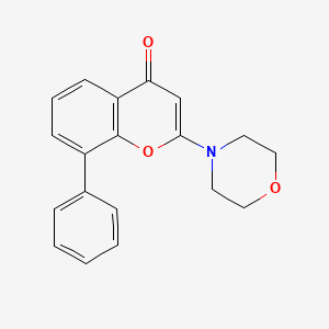 	2-morpholino-8-phenyl-4H-chromen-4-one