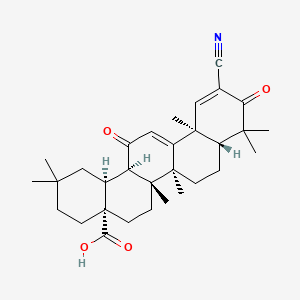 2-cyano-3,12-dioxo-oleana-1,9(11)-dien-28-oic acid