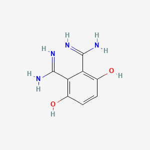 3,6-Dihydroxybenzene-1,2-dicarboximidamide | C8H10N4O2 | CID 4065551 ...