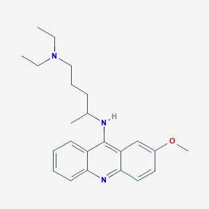 N N Diethyl N 2 Methoxyacridine 9 Yl 1 4 Pentanediamine C23h31n3o Pubchem