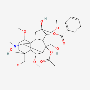 	Mesaconitine