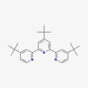 4,4',4''-Tri-tert-butyl-2,2':6',2''-terpyridine, C27H35N3